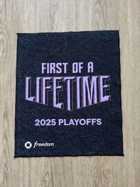 Golden State Valkyries 2025 WNBA Playoffs Rally Towel